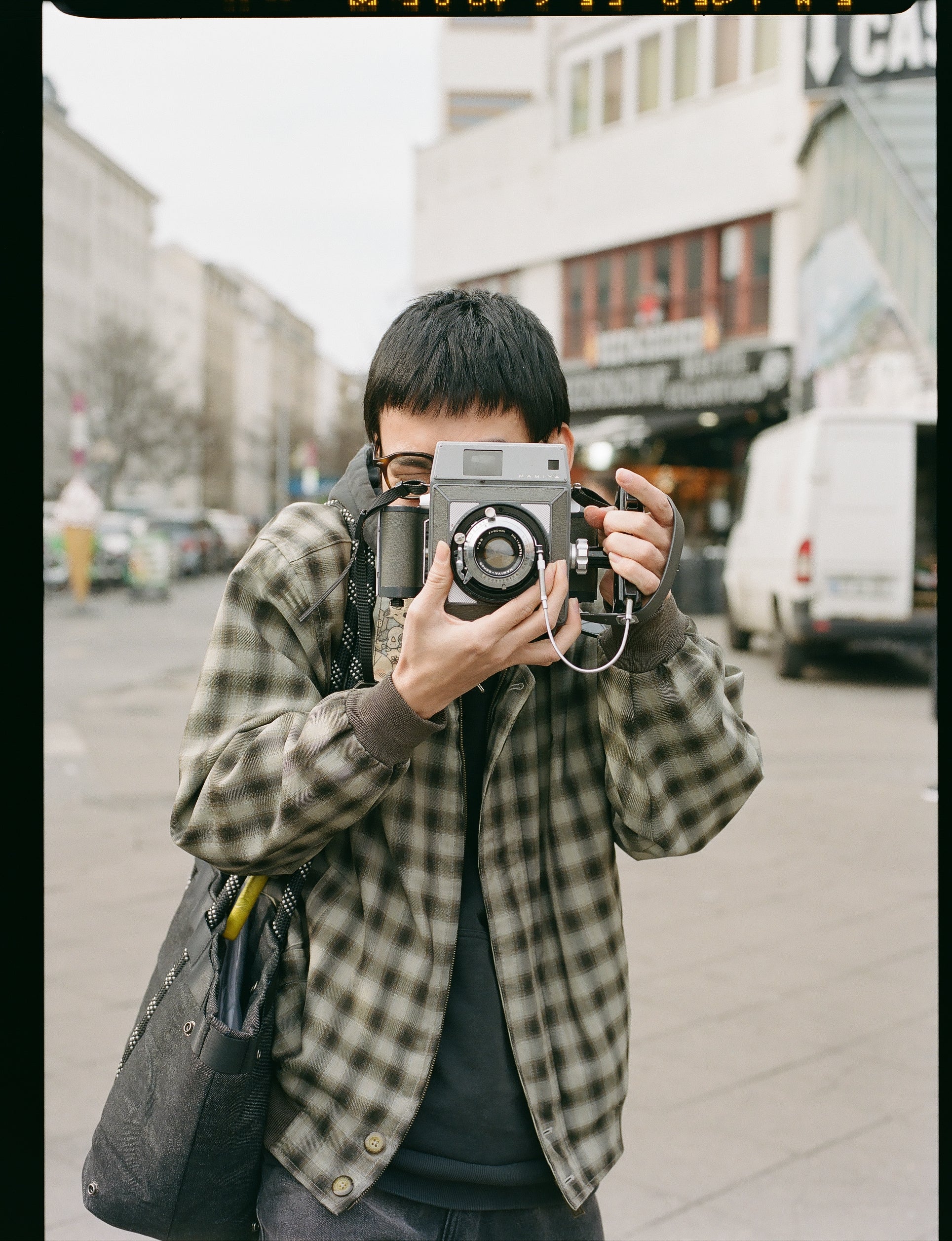 color negative film shot of everyday life