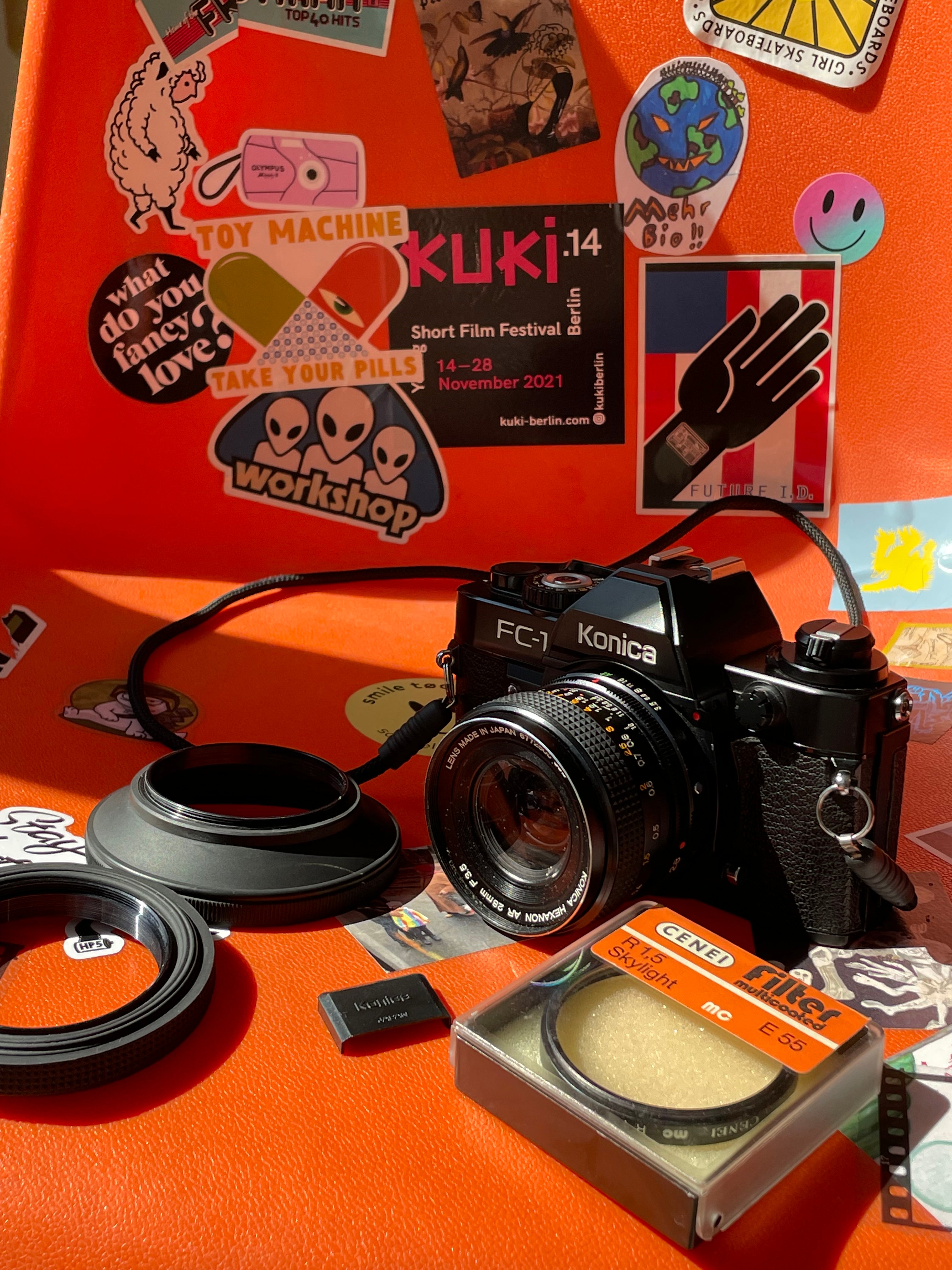 Konica FC-1 *SLR film camera