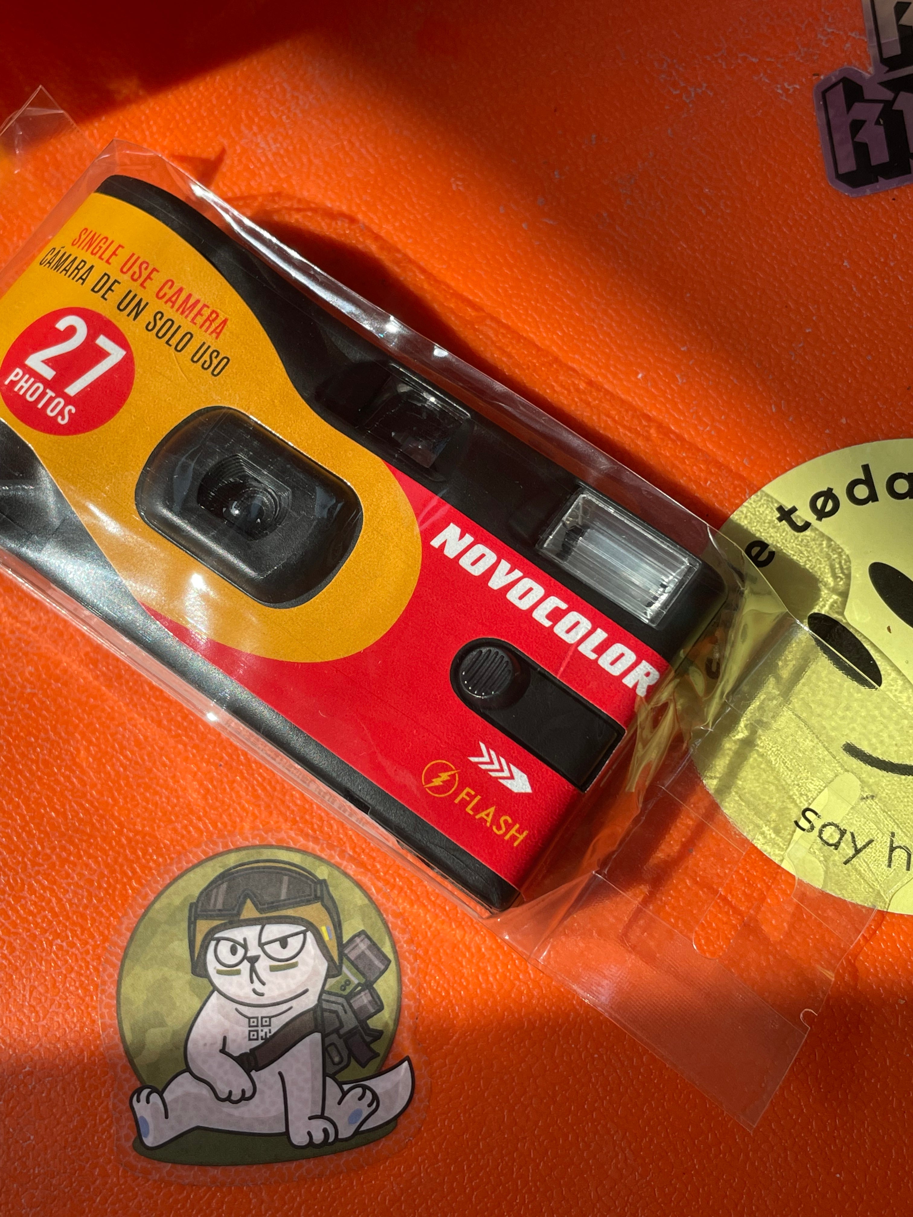 Single use camera NOVOCOLOR | 27 exp. color film