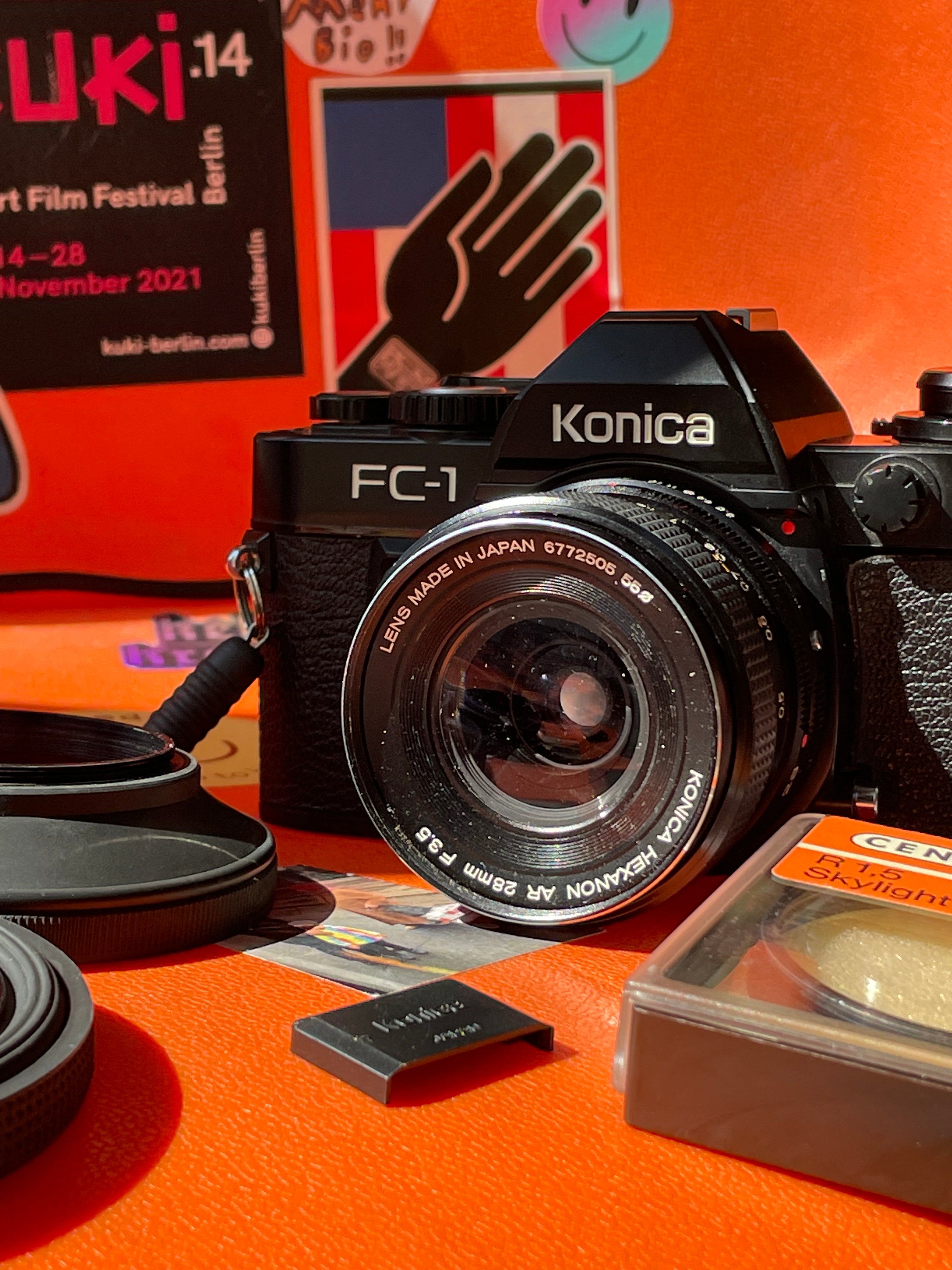 Konica FC-1 *SLR film camera
