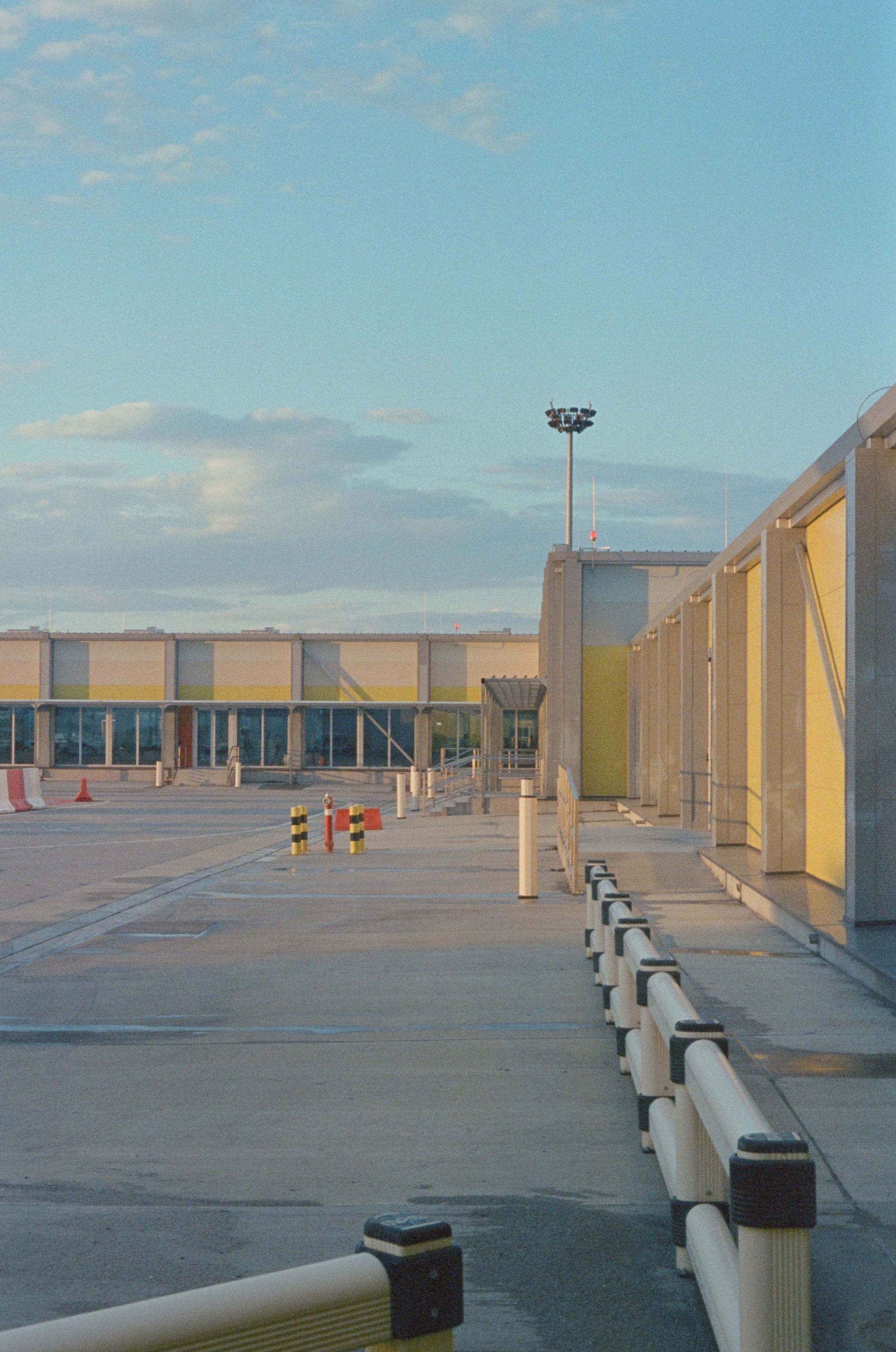 vibrant sky on color motion picture film