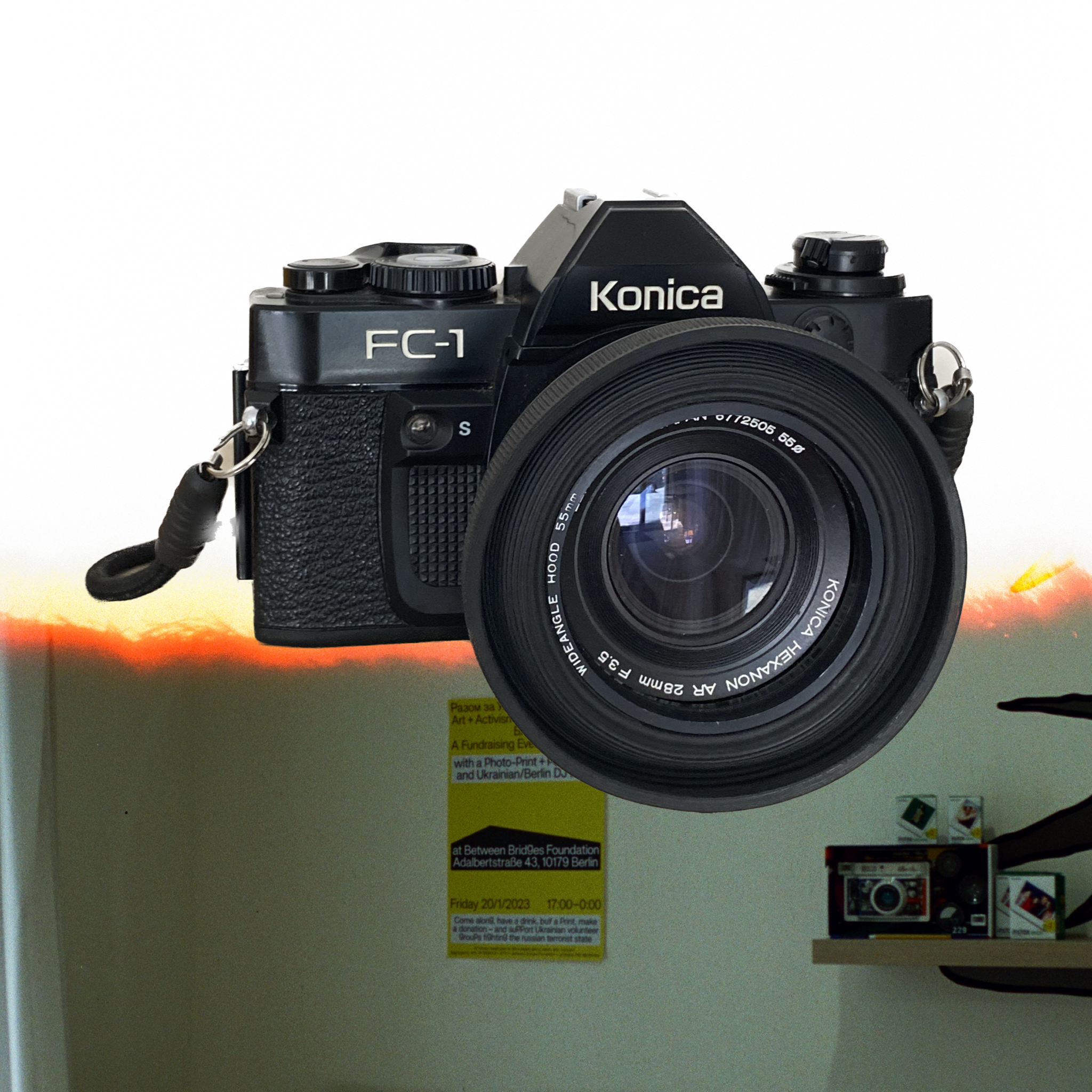 Konica FC-1 *SLR film camera