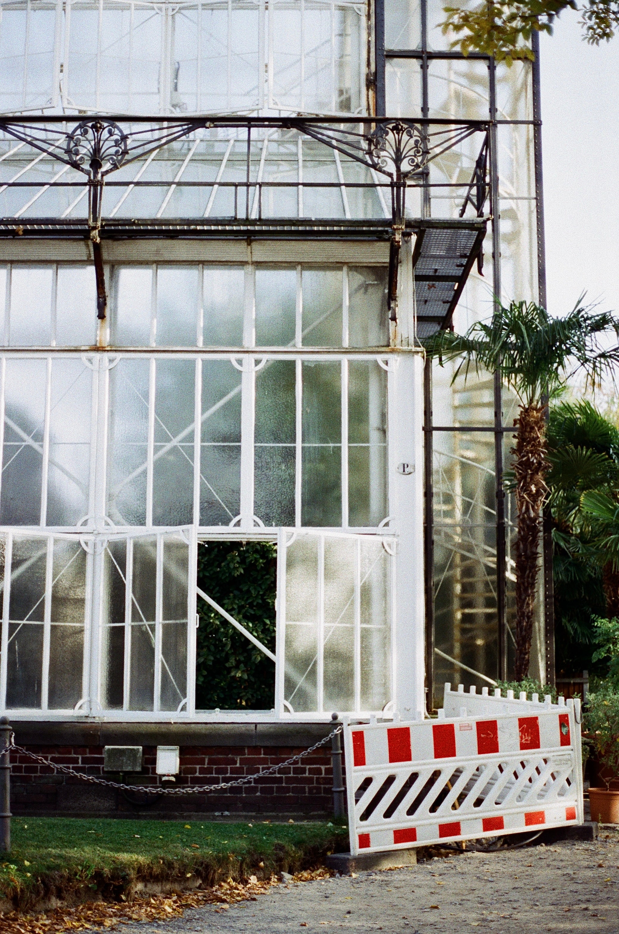 windows captured on color motion picture film with cinematic color depth