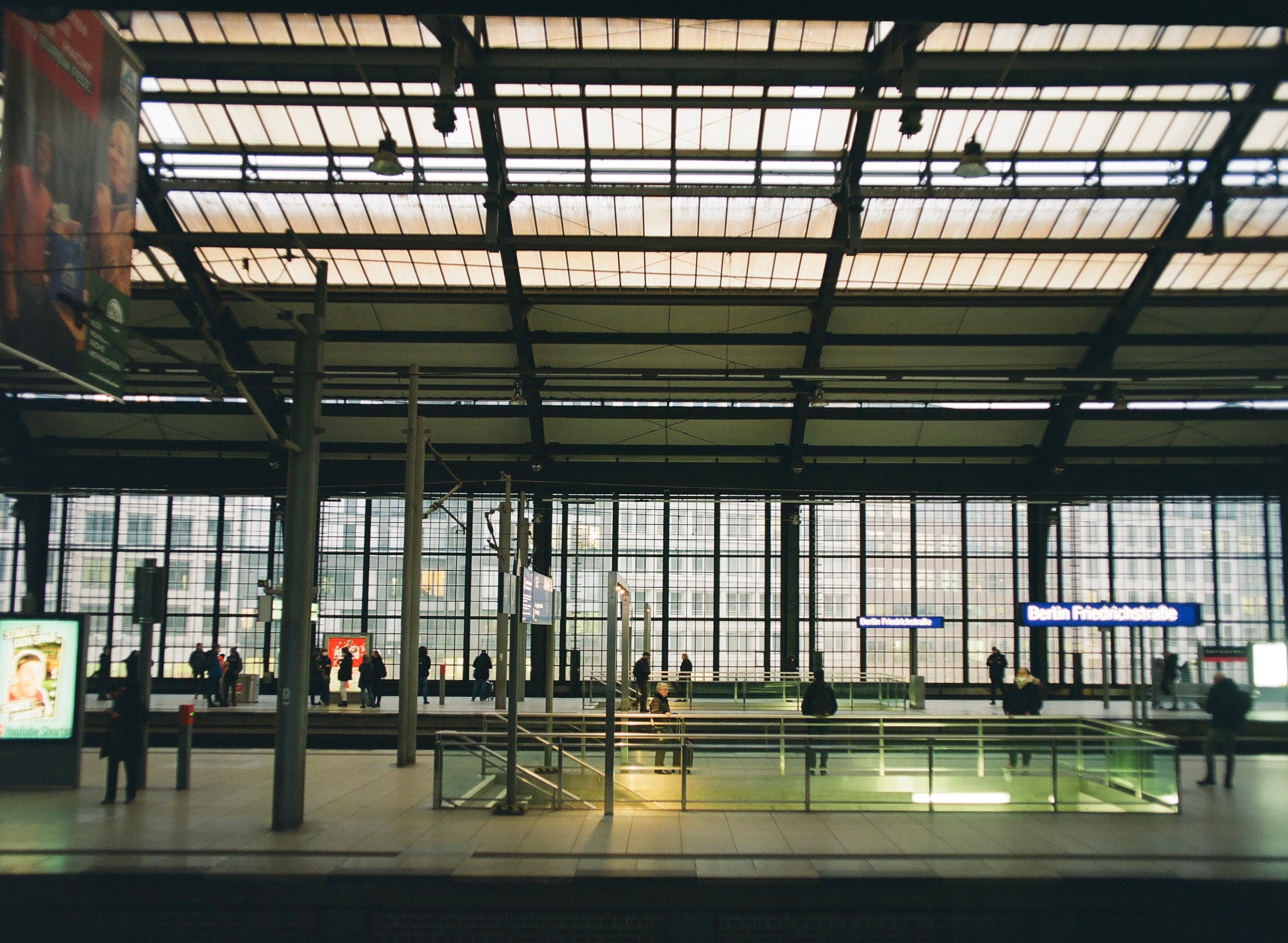 the hall shot on С41 color negative film