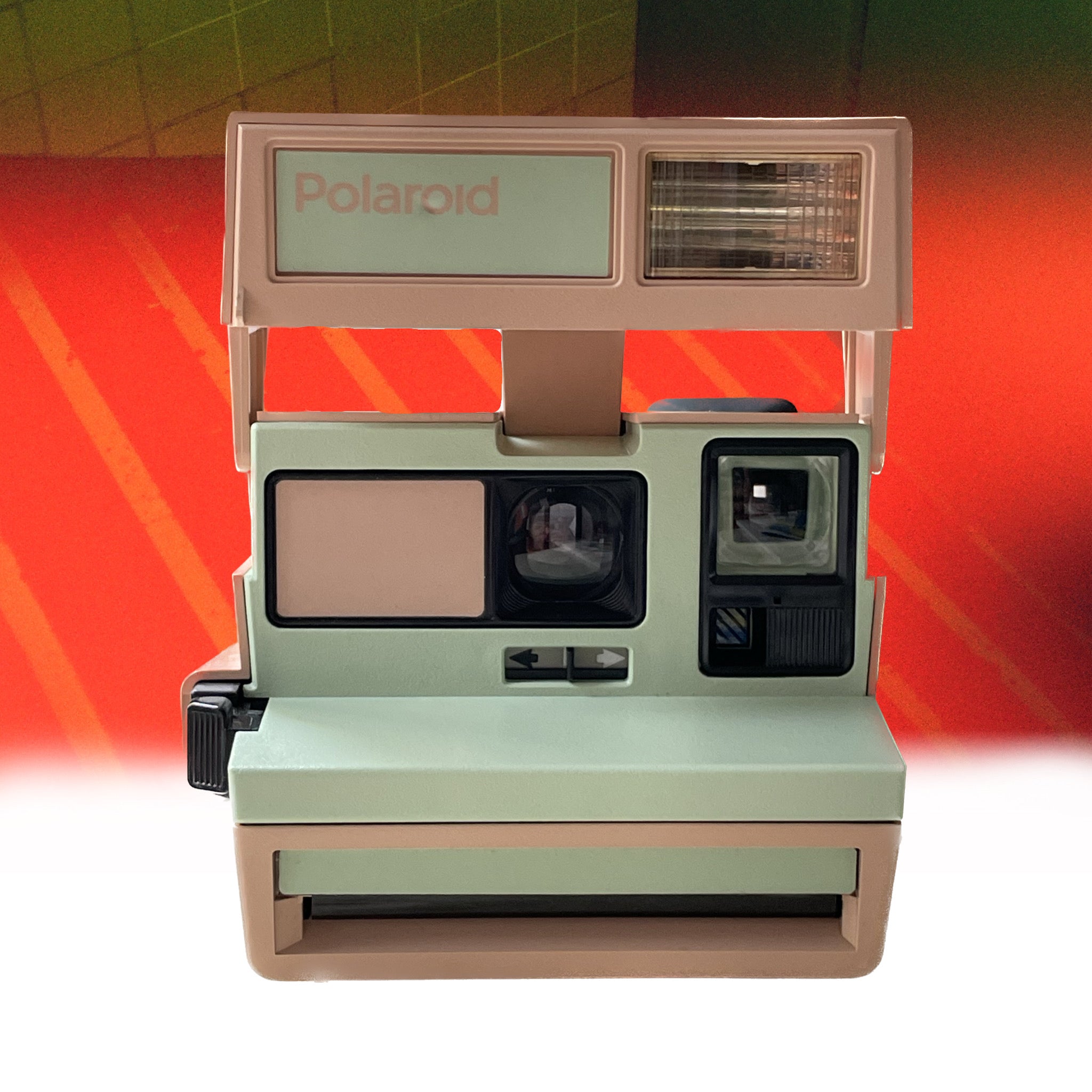 Vintage instant camera Polaroid 600
