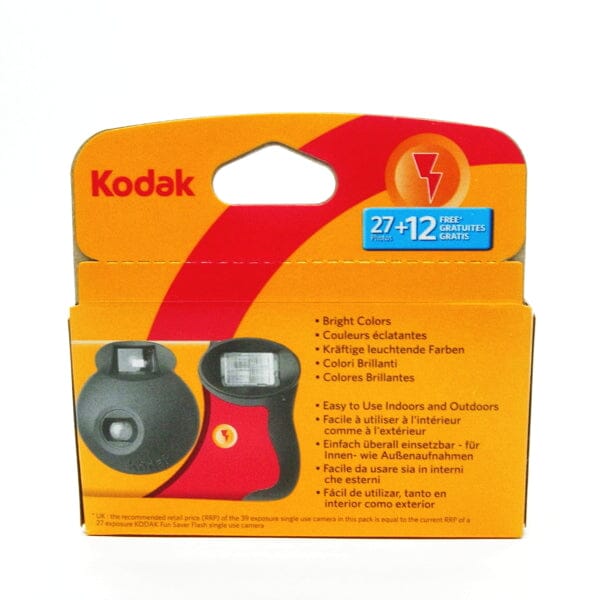 Kodak FunSaver single use camera 800\27 exp. +12