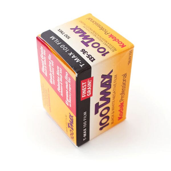 Kodak Tmax 100 135 type black & white negative film