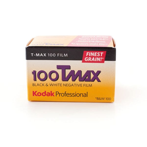 Kodak Tmax 100 black & white negative film