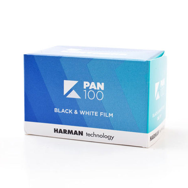 Kentmere  Pan 100 black & white film Harman