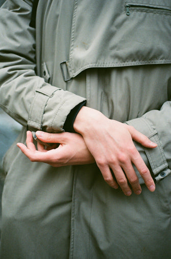 woman's hands captured on Kodak Ultramax 400 color film