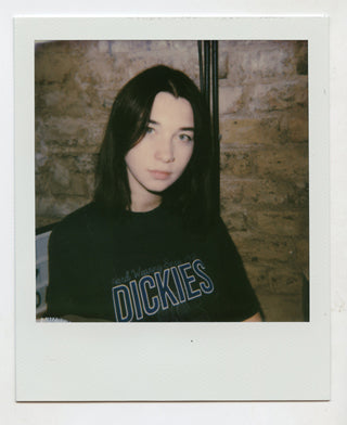 portrait on Polaroid instant film
