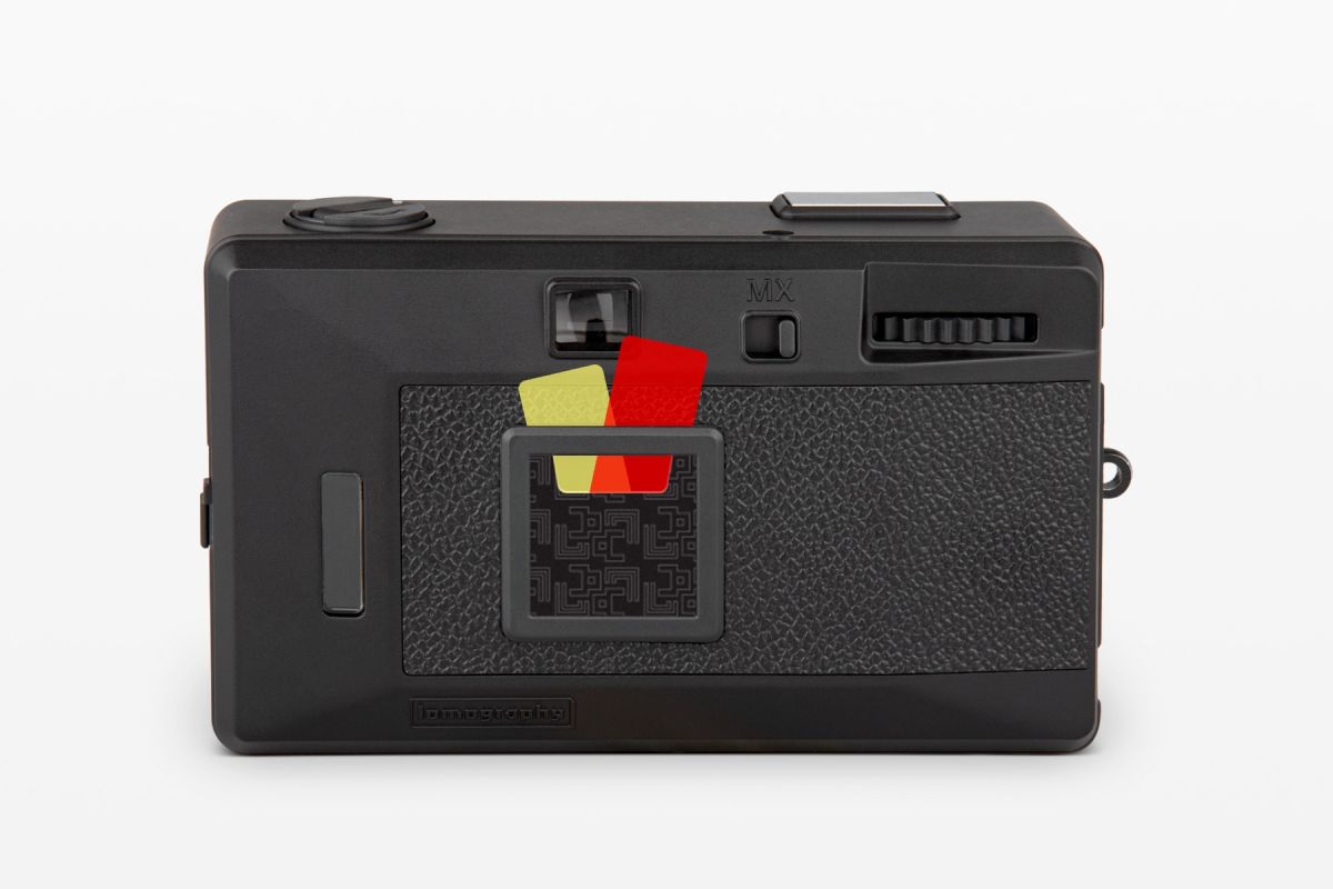 lomography film camera LomoApparat back with envelope