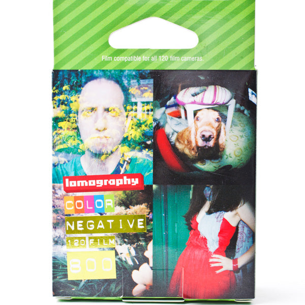 Lomography 800/120 color negative film (1 roll film)