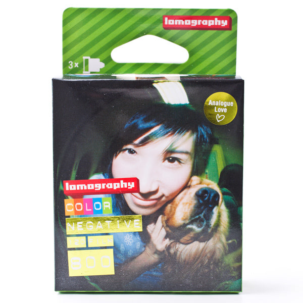 Lomography 800/120 color negative film (1 roll film)