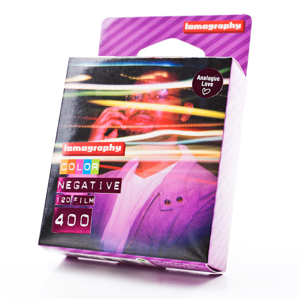 Lomography 400/120 color negative film (1 roll film)