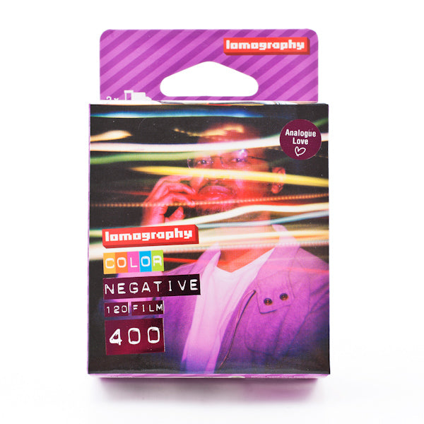 Lomography 400/120 color negative film (1 roll film)