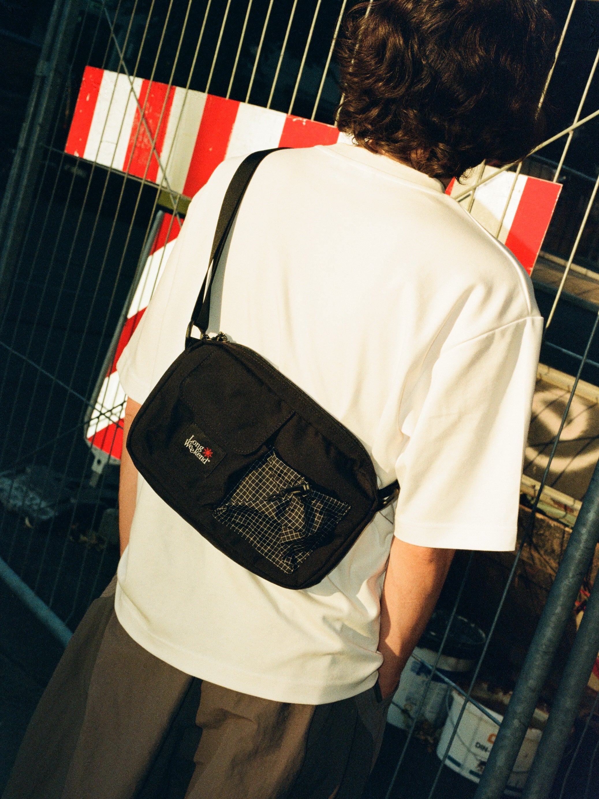 Long Weekend Santa Fe Schultertasche 3L Schwarz