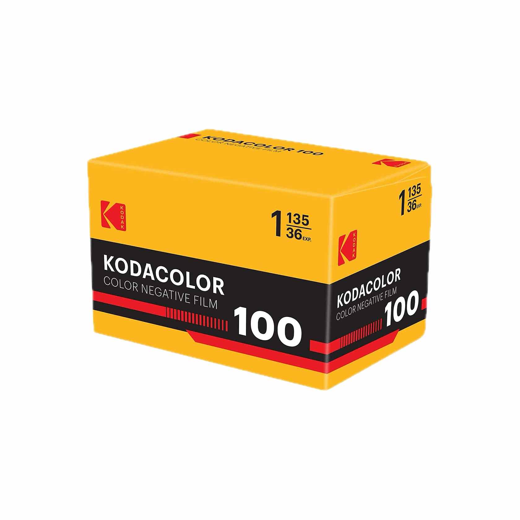 Kodak Kodacolor 100 Color Negative Film (35mm Roll Film, 36 Exposures)