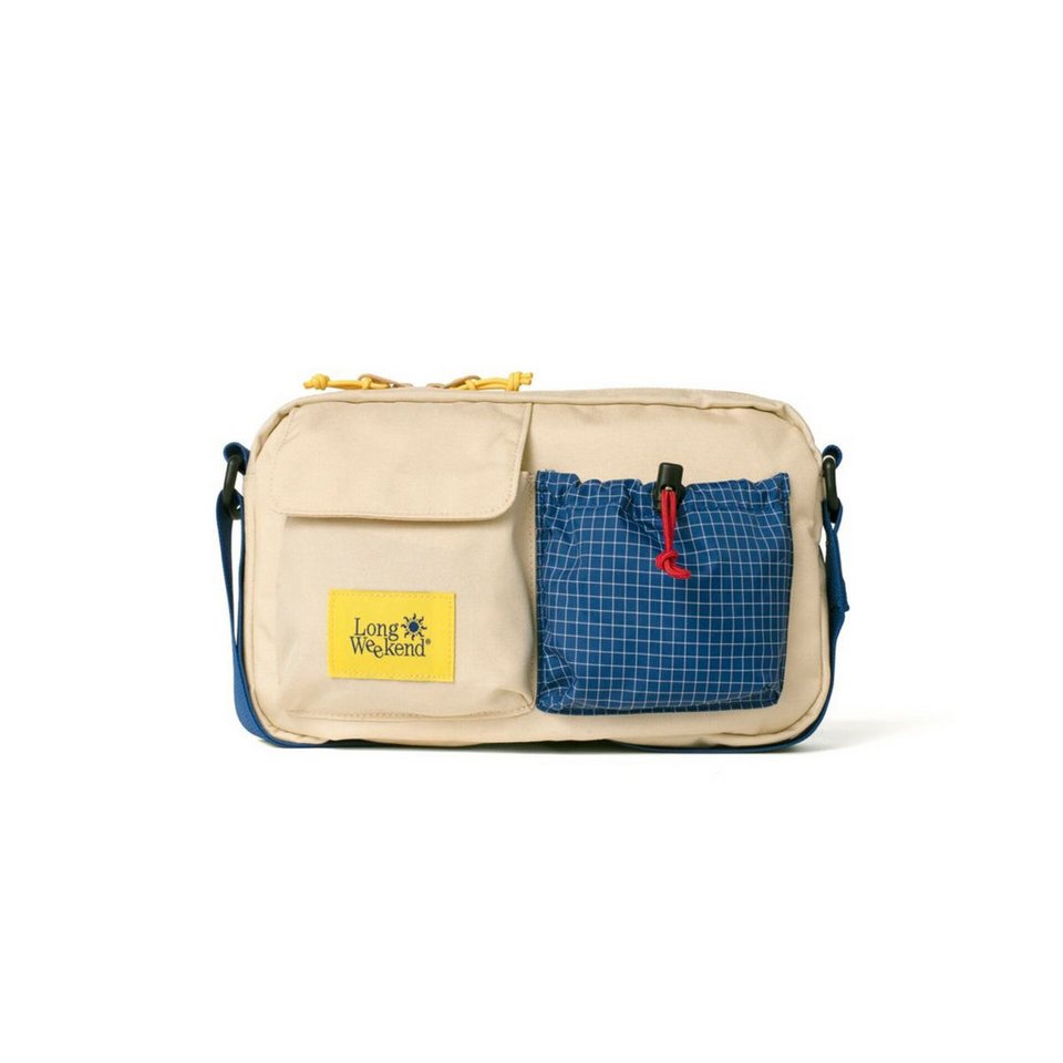 Long Weekend Santa Fe Schultertasche 3L Creme Multicolor