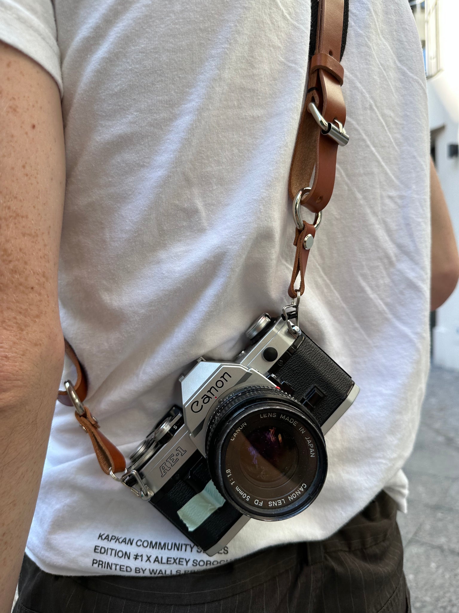 Flat strap for the camera by Native Straps
