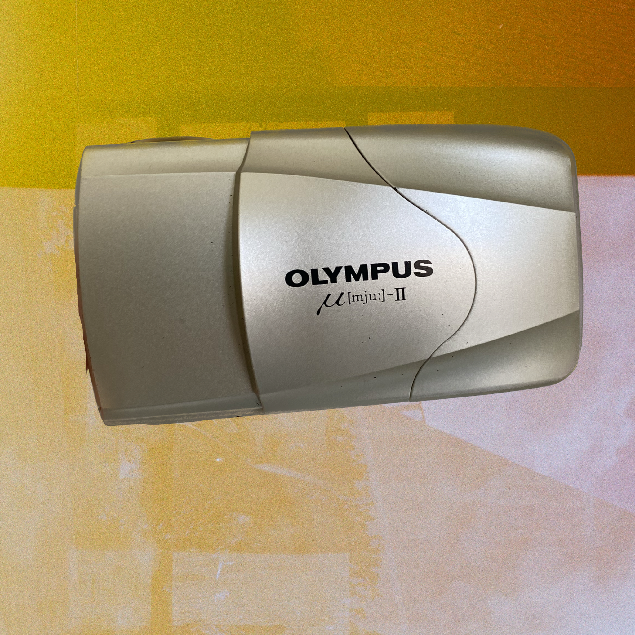 Olympus Mju II point&shot camera + case