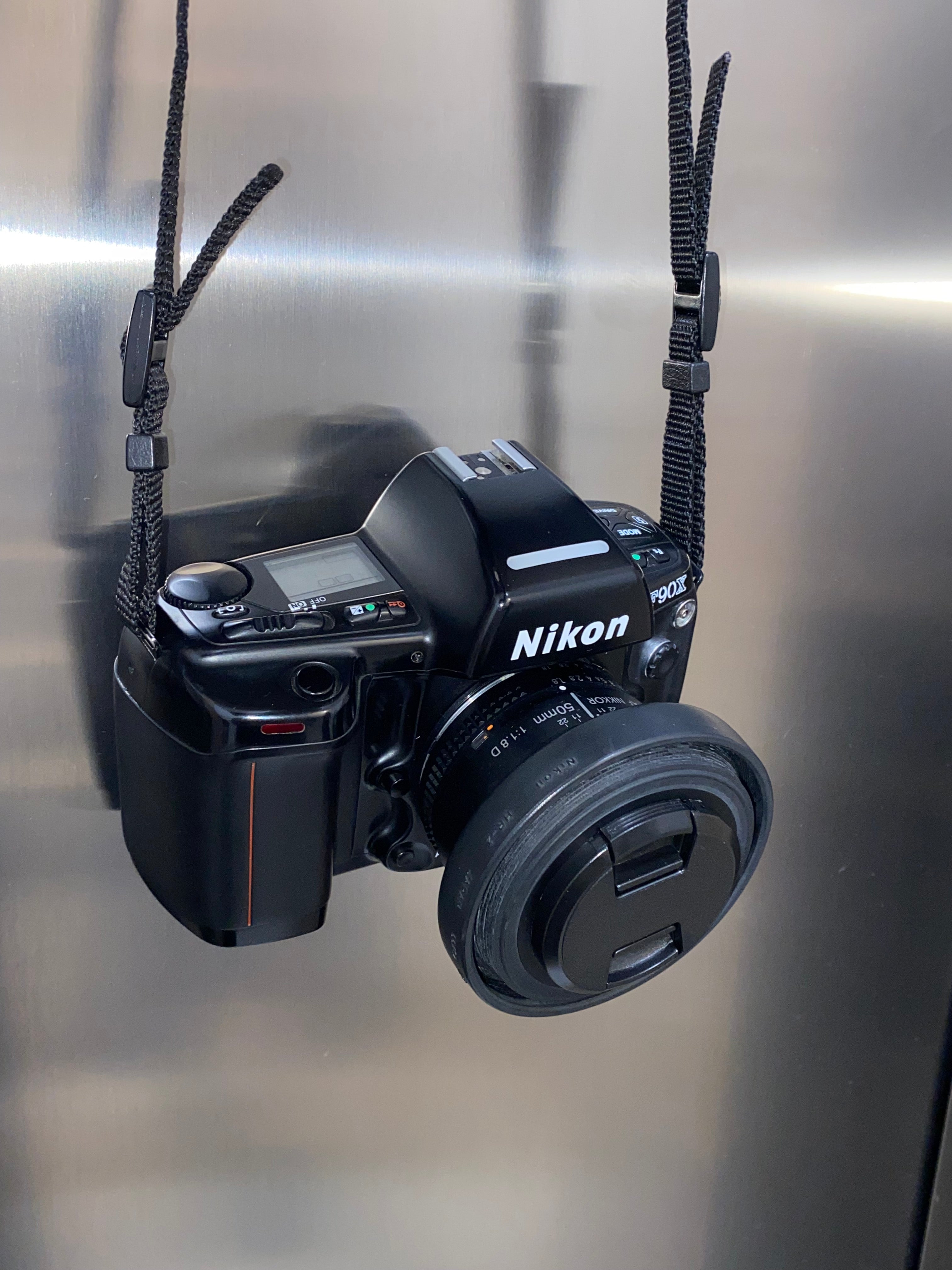 Nikon F90X x Nikkor lens 50mm | used film SLR camera 135 type