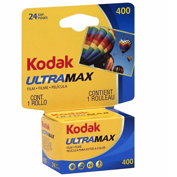 Kodak UltraMax 400 Color Negative Film (135 type roll film, 24 Exposures)