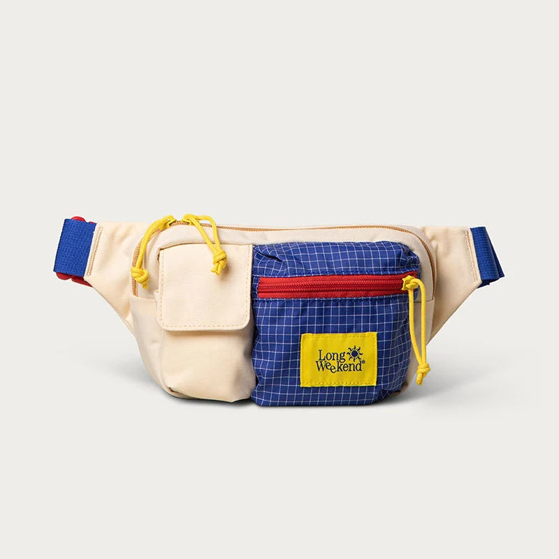 Long Weekend Monterey Sling Tasche 2L Creme Multicolor