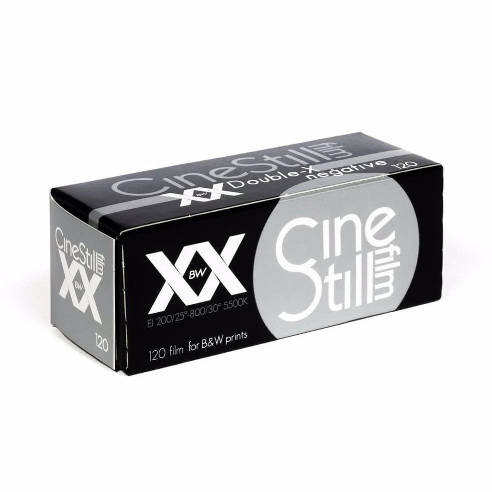 CineStill BW XX Double-X ISO 250 (120 type roll film)