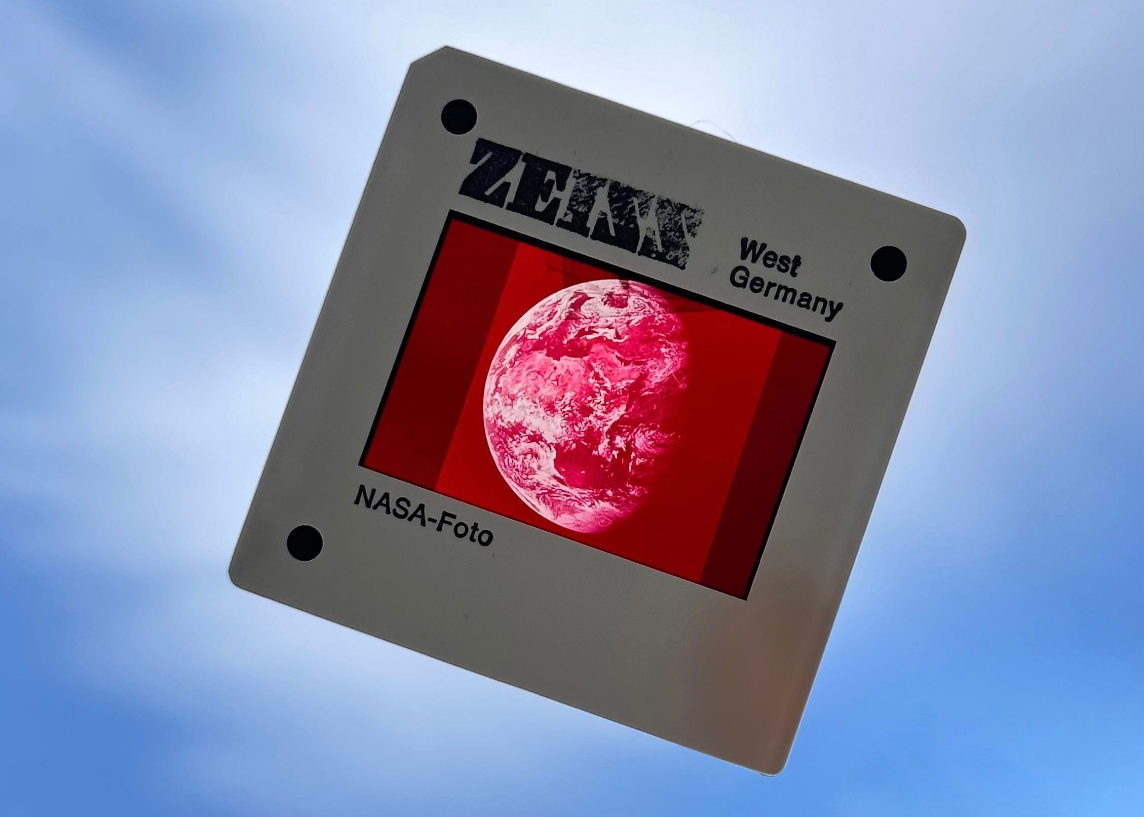 35mm slide scanning – vintage Zeiss dias slide NASA photo, professional dia scan service by Film Speed Lab