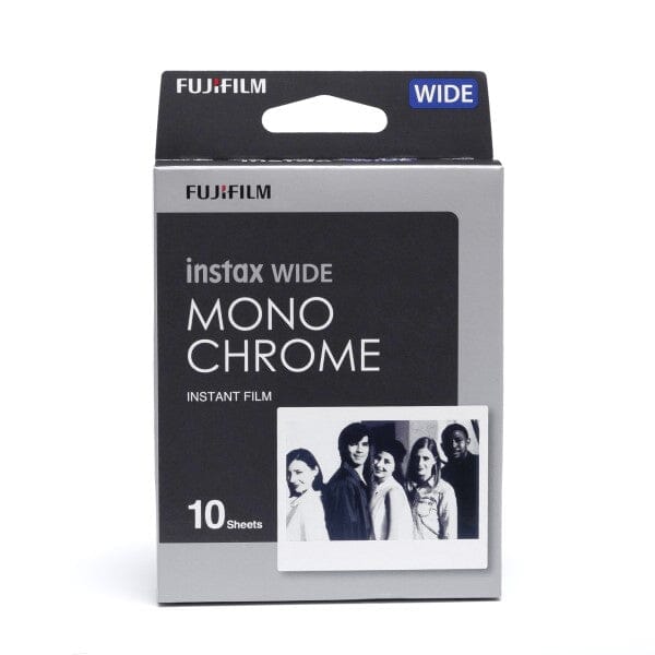 Fujifilm Instax Wide Instant Film B&W (1 cassette, 10 Exposures)