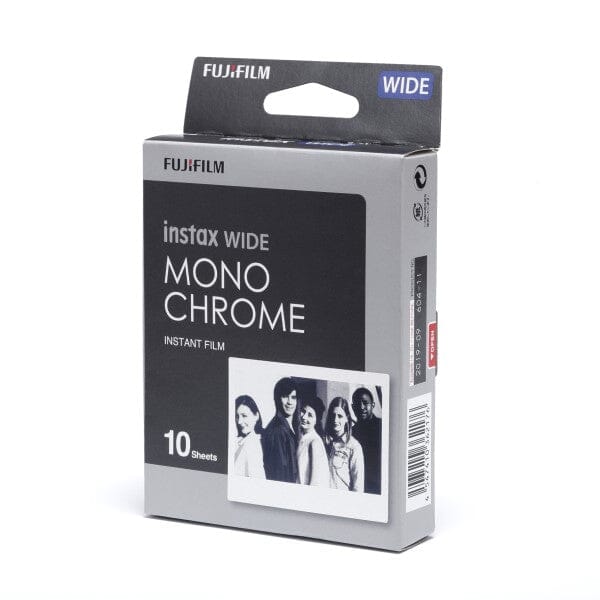 Fujifilm Instax Wide Instant Film B&W (1 cassette, 10 Exposures)
