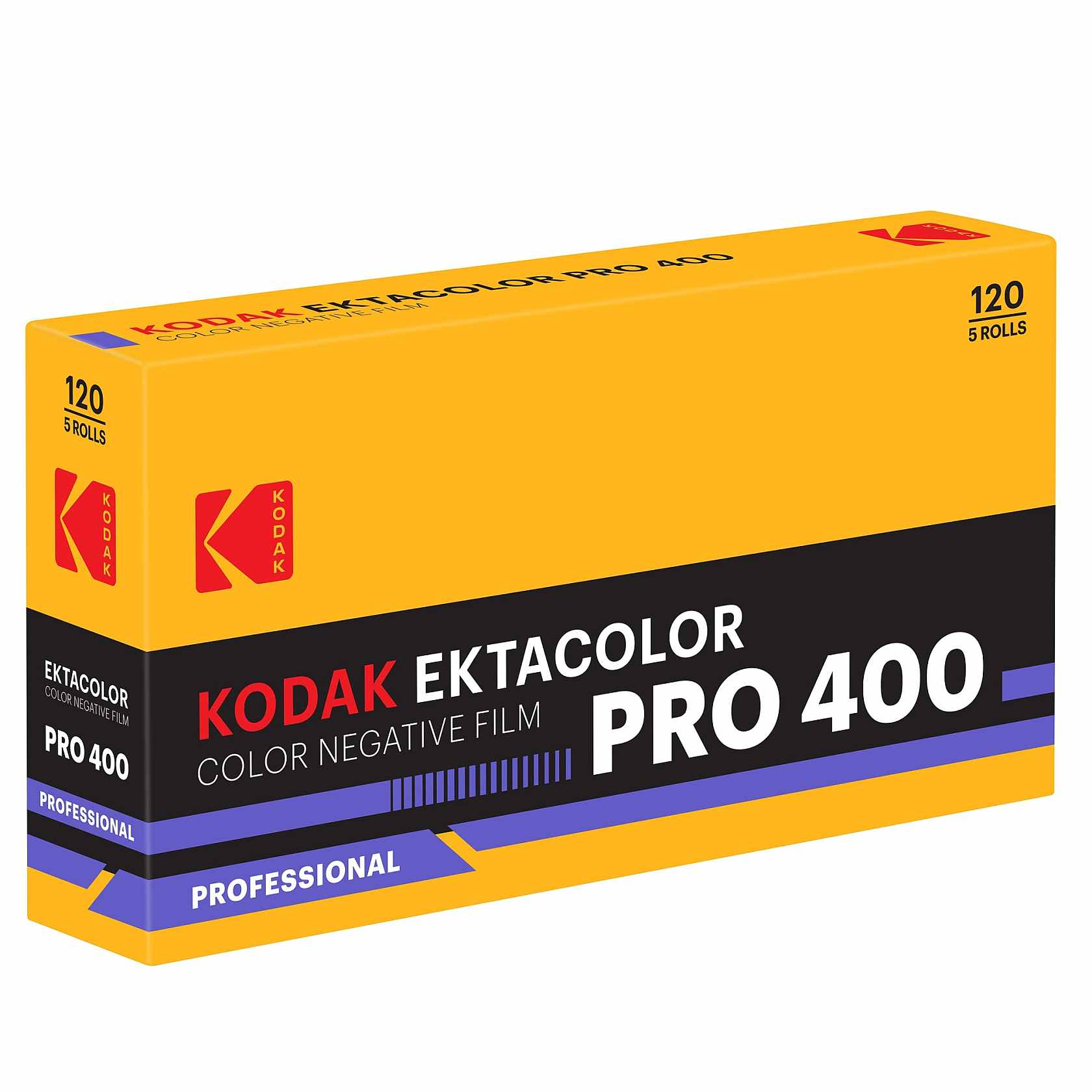 Kodak Ektacolor PRO 400 Farbnegativfilm (120er Film)