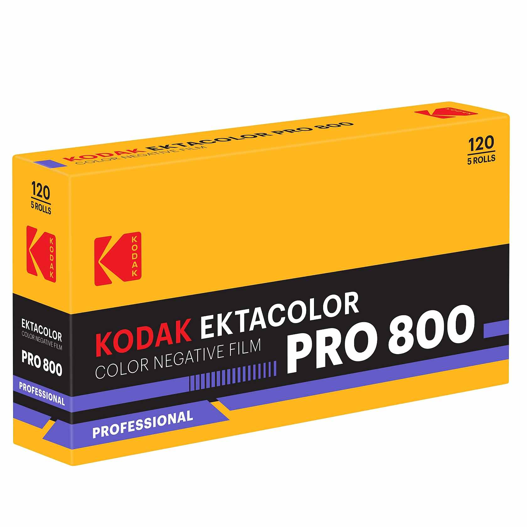Kodak Ektacolor PRO 800 Color Negative Film (120 film)