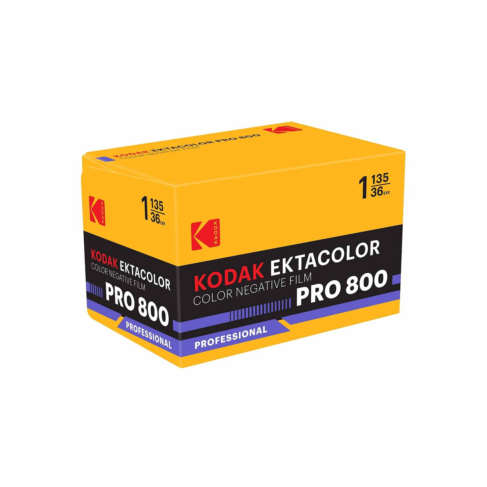 Kodak Ektacolor PRO 800 Farbnegativfilm (35 mm, 36 Aufnahmen)