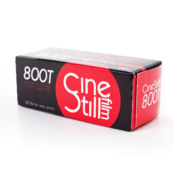 CineStill Film 800T Color Negative Film (120 type Roll Film)
