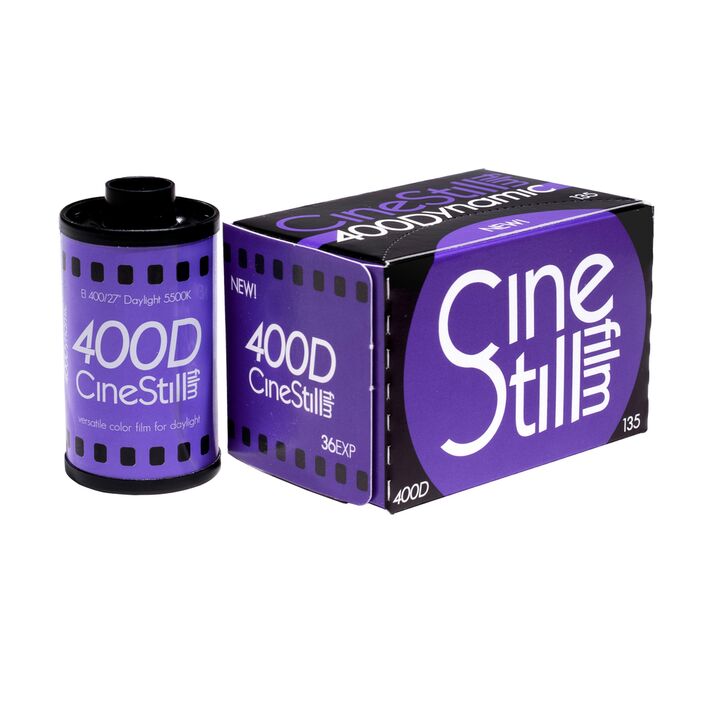 CineStill Film 400D Color Negative Film (135 type roll film, 36 Exposures)