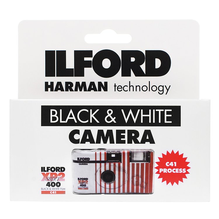 Ilford Single use Camera XP2 B&W (35 mm Roll Film, 27 Exposures)