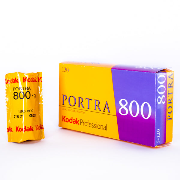 Kodak Portra 800 Color Negative Film (120 Roll Film), 1 Roll