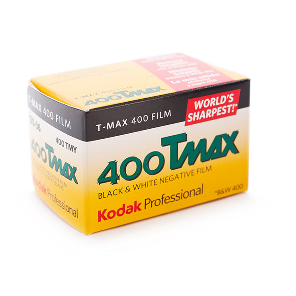 Kodak TMax 400 BW Film  (135 type roll film, 36 Exposures)