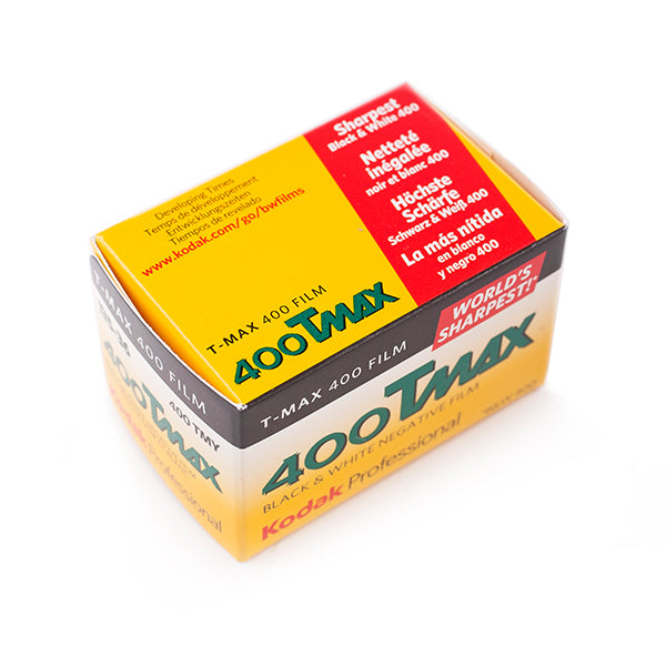 Kodak TMax 400 BW Film  (135 type roll film, 36 Exposures)