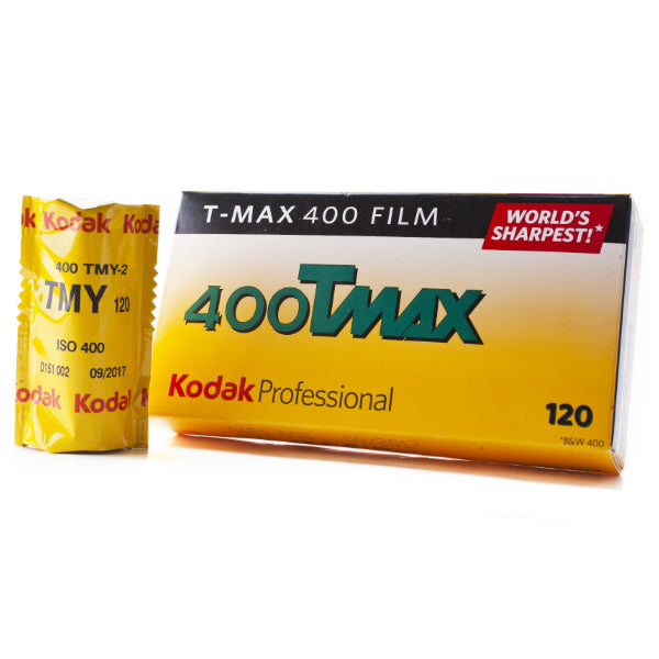 Kodak TMax 400 BW Film (120 Roll Film), 1 Roll