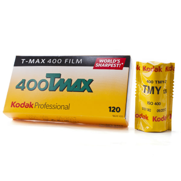 Kodak TMax 400 BW Film (120 Roll Film), 1 Roll