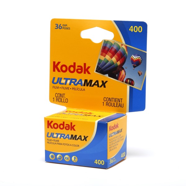 Kodak UltraMax 400 Color Negative Film (135 type roll film, 36 Exposures)