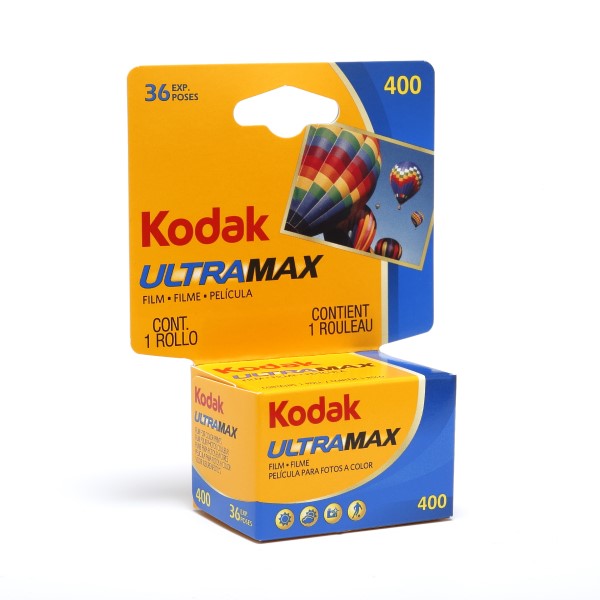 Kodak UltraMax 400 Color Negative Film (135 type roll film, 36 Exposures)