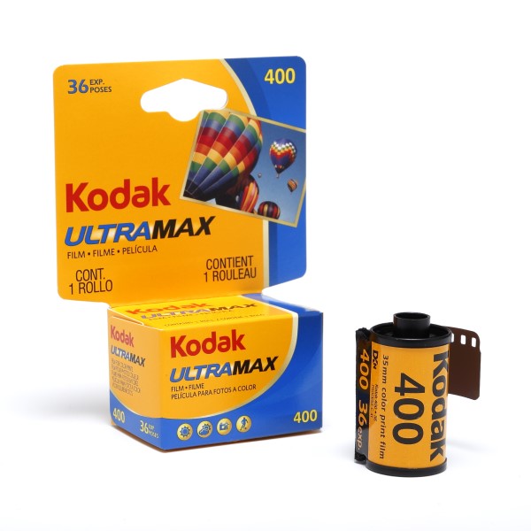 Kodak UltraMax 400 Color Negative Film (135 type roll film, 36 Exposures)